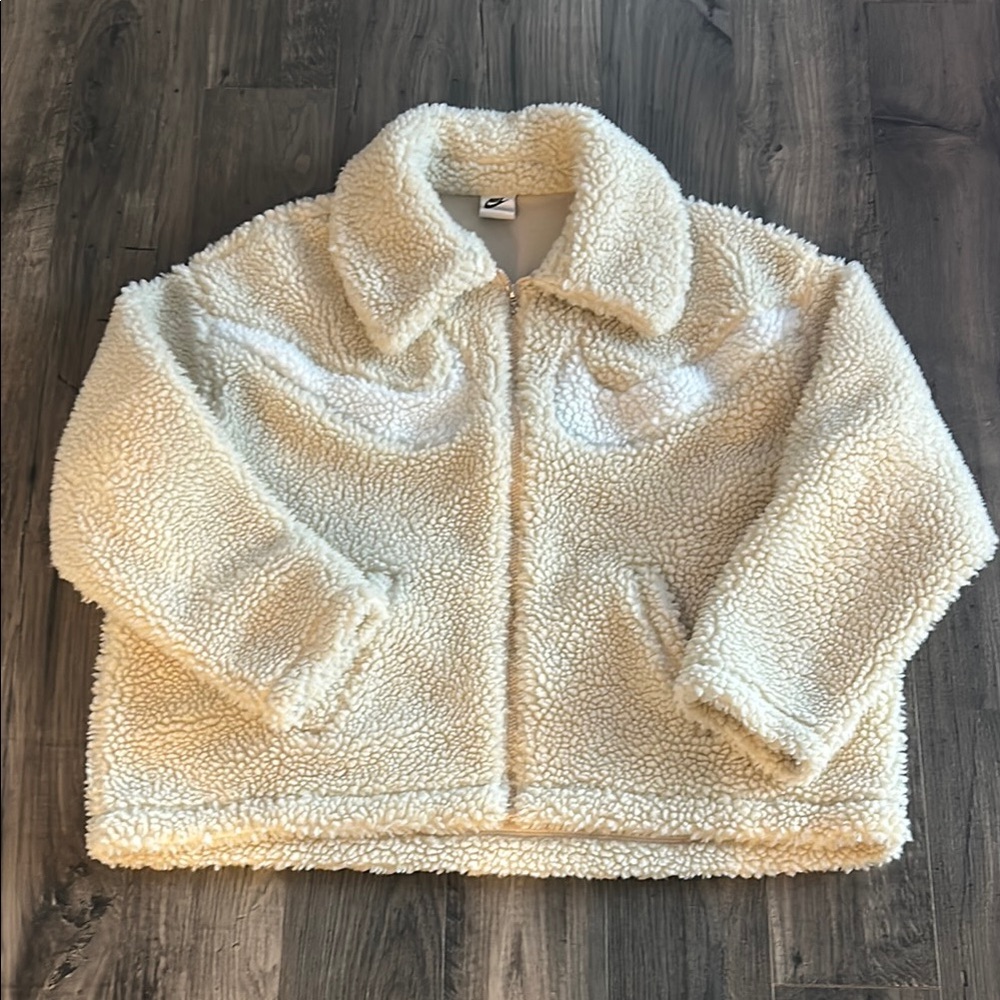 Nike Cream Sherpa Jacket